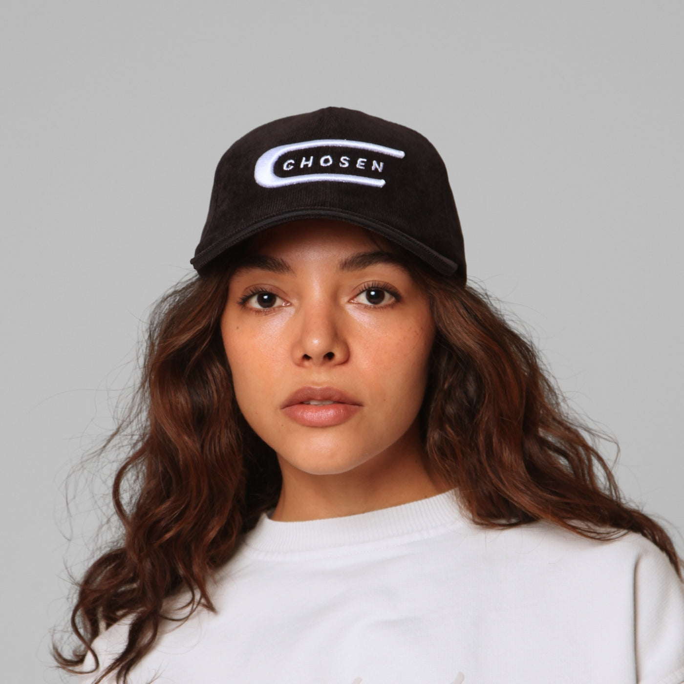 Black Corduroy Cap Chosen