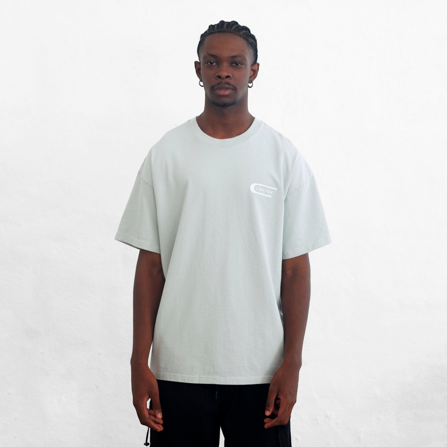 Oversize T-Shirt Grey 250G Hand