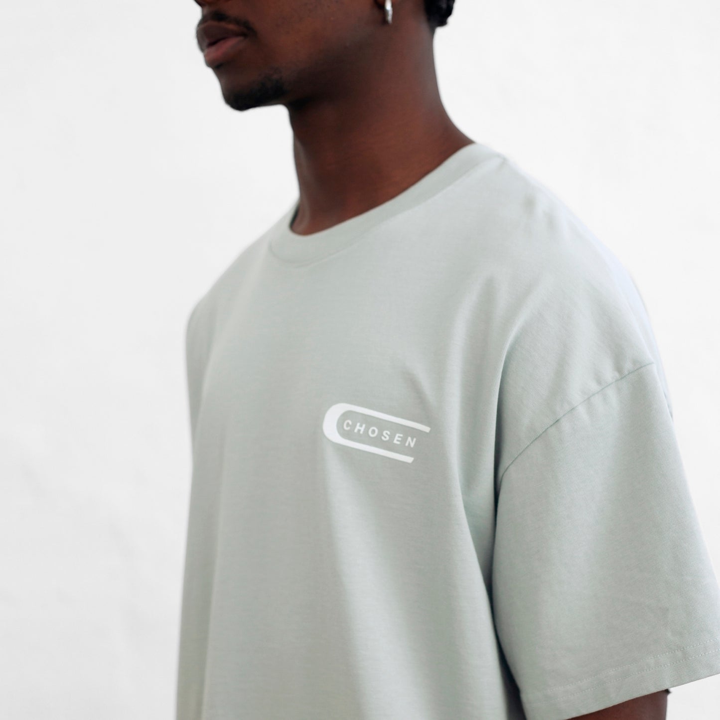 Oversize T-Shirt Grey 250G Hand
