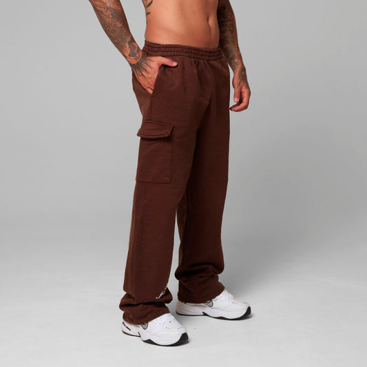 Coffe Straight-Leg Sweatpants 385G