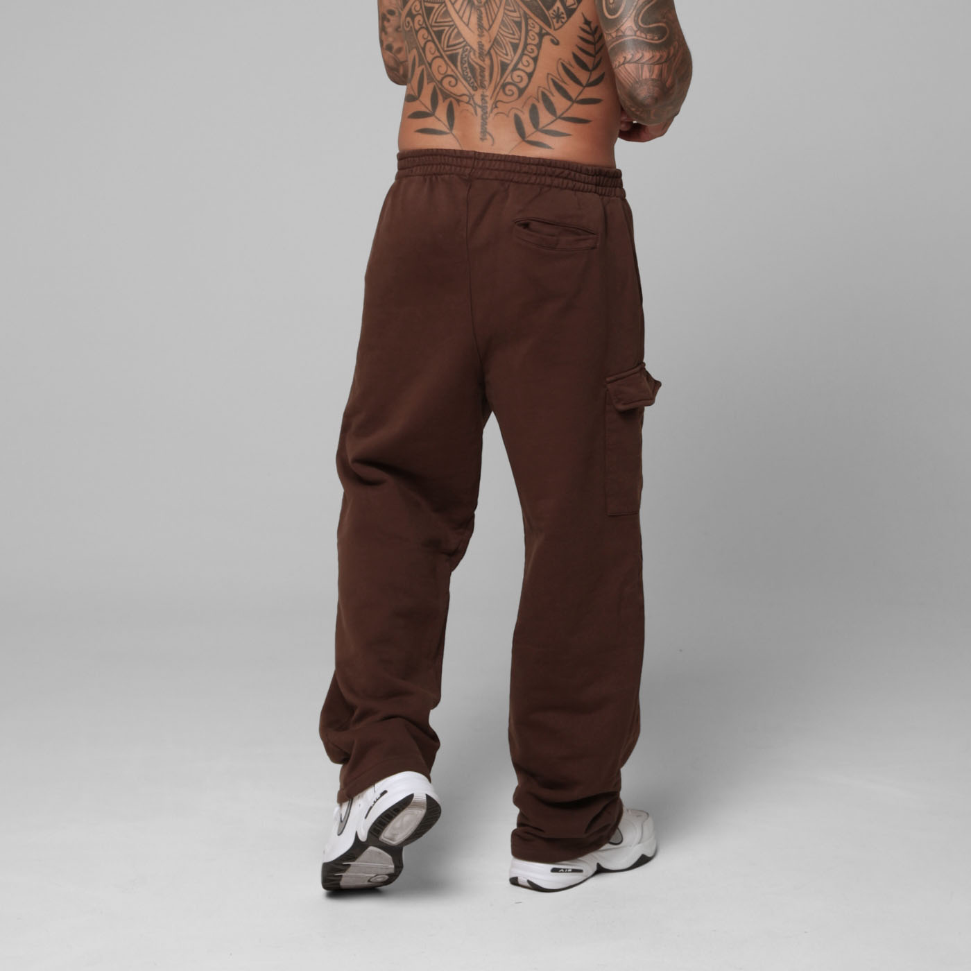 Coffe Straight-Leg Sweatpants 385G