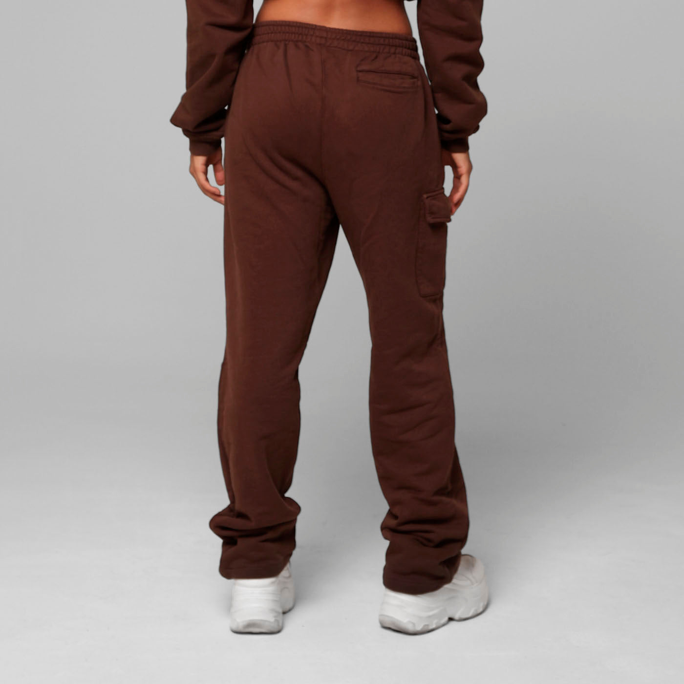 Women Coffe Straight-Leg Sweatpants 385G