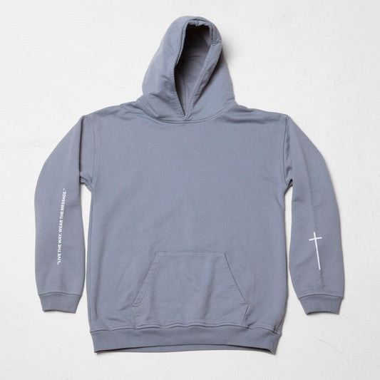 Blue Hoodie 385G