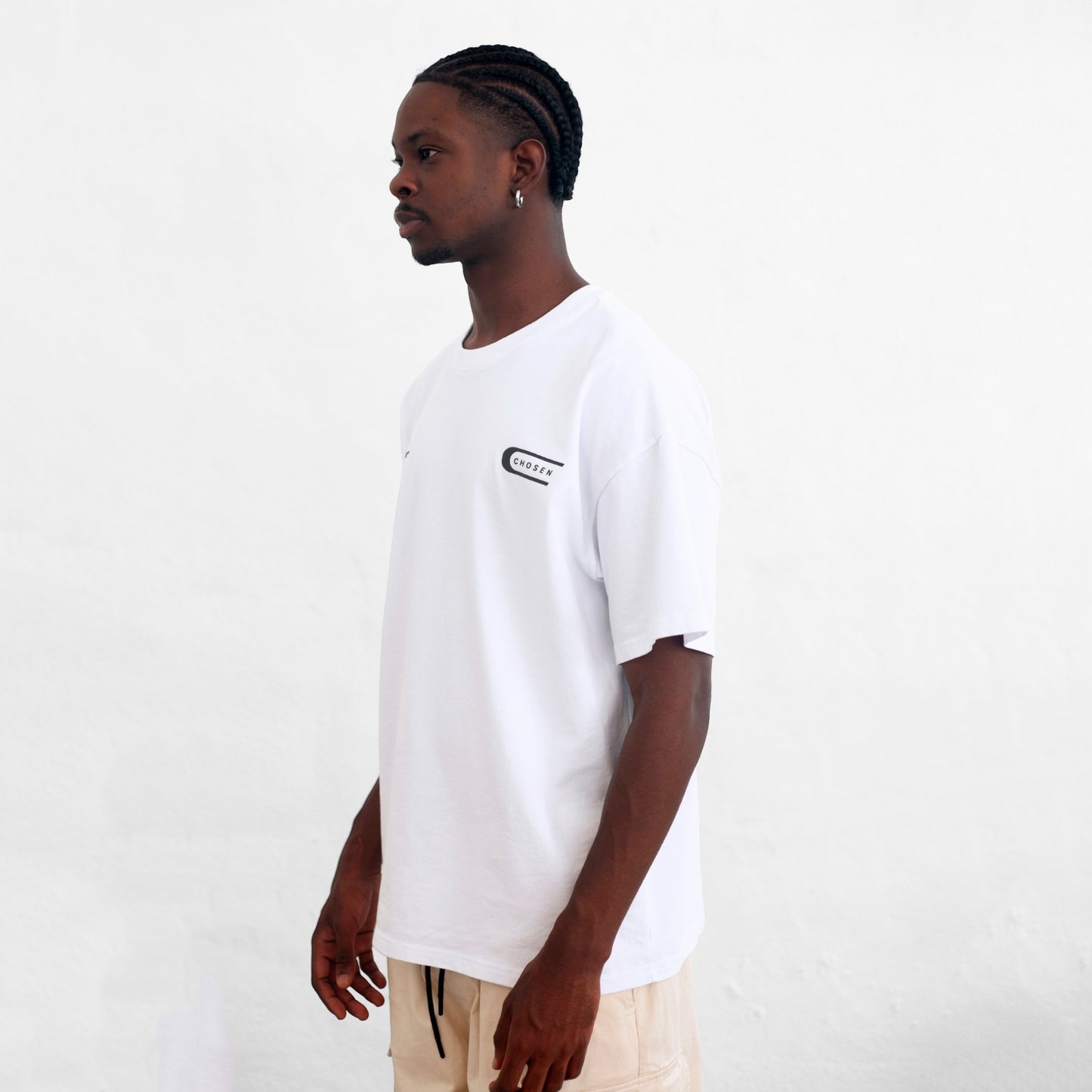 Oversize T-Shirt White 250G Bird
