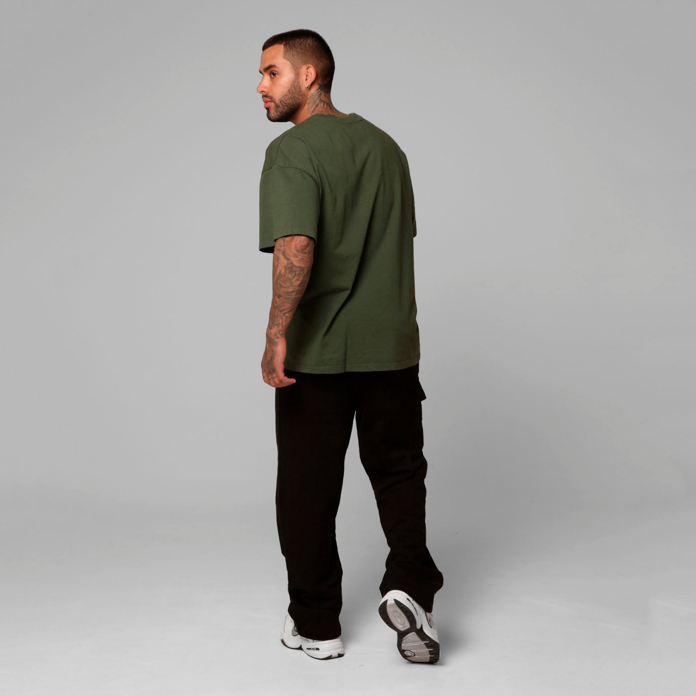 Oversize T-Shirt Green 250G