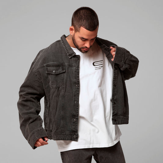 Oversized Boxy Fit Denim Jacket