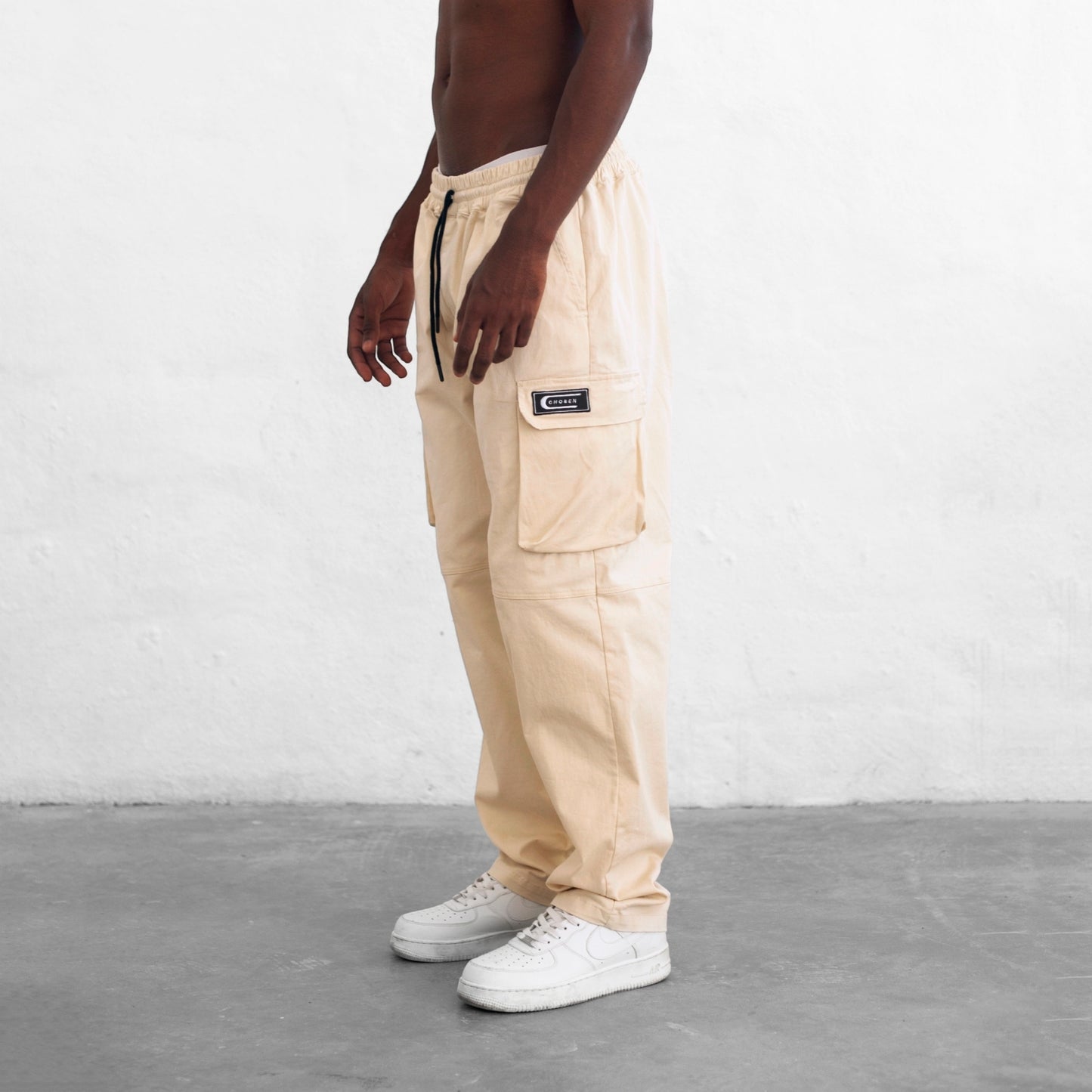 Cargo Pant Unisex Beige Chosen