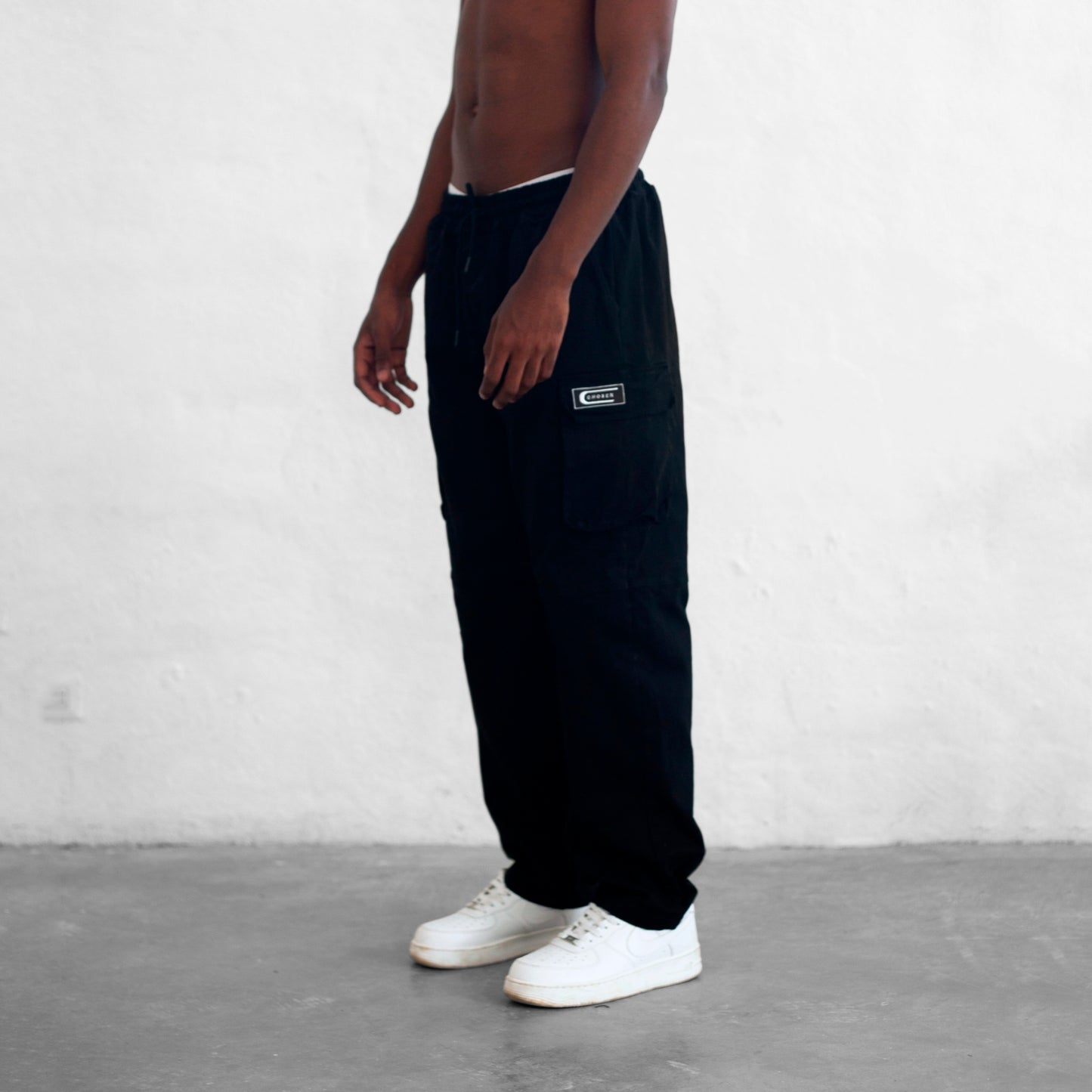 Cargo Pant Unisex Black Chosen