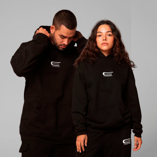 Black Hoodie 375G