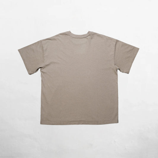 Oversized T-Shirt Beige 250G Cross