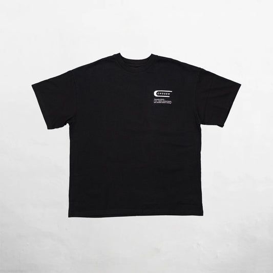 Oversized T-Shirt Black 250G Lion