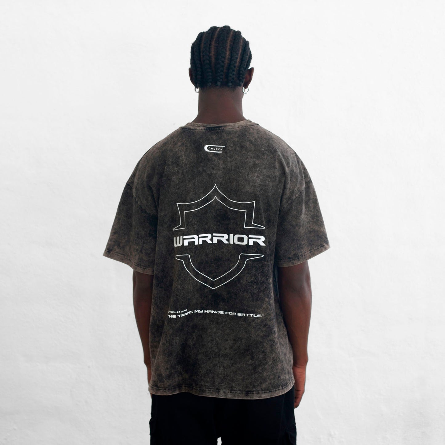 Oversize T-Shirt Acid Wash 250G Warrior
