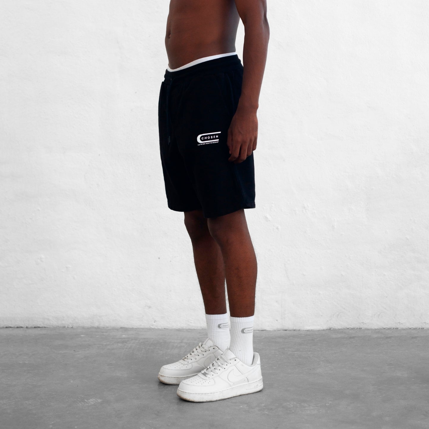 Short Black Unisex Chosen