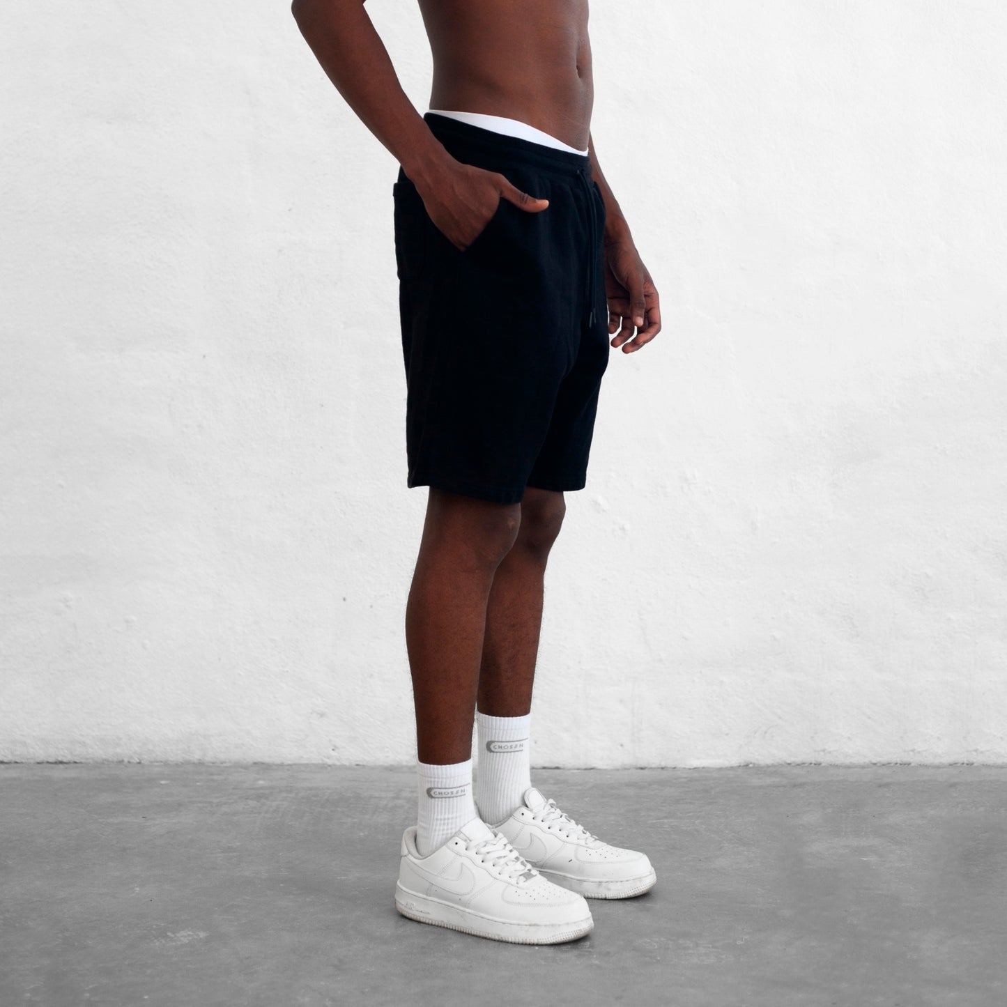 Short Black Unisex Chosen