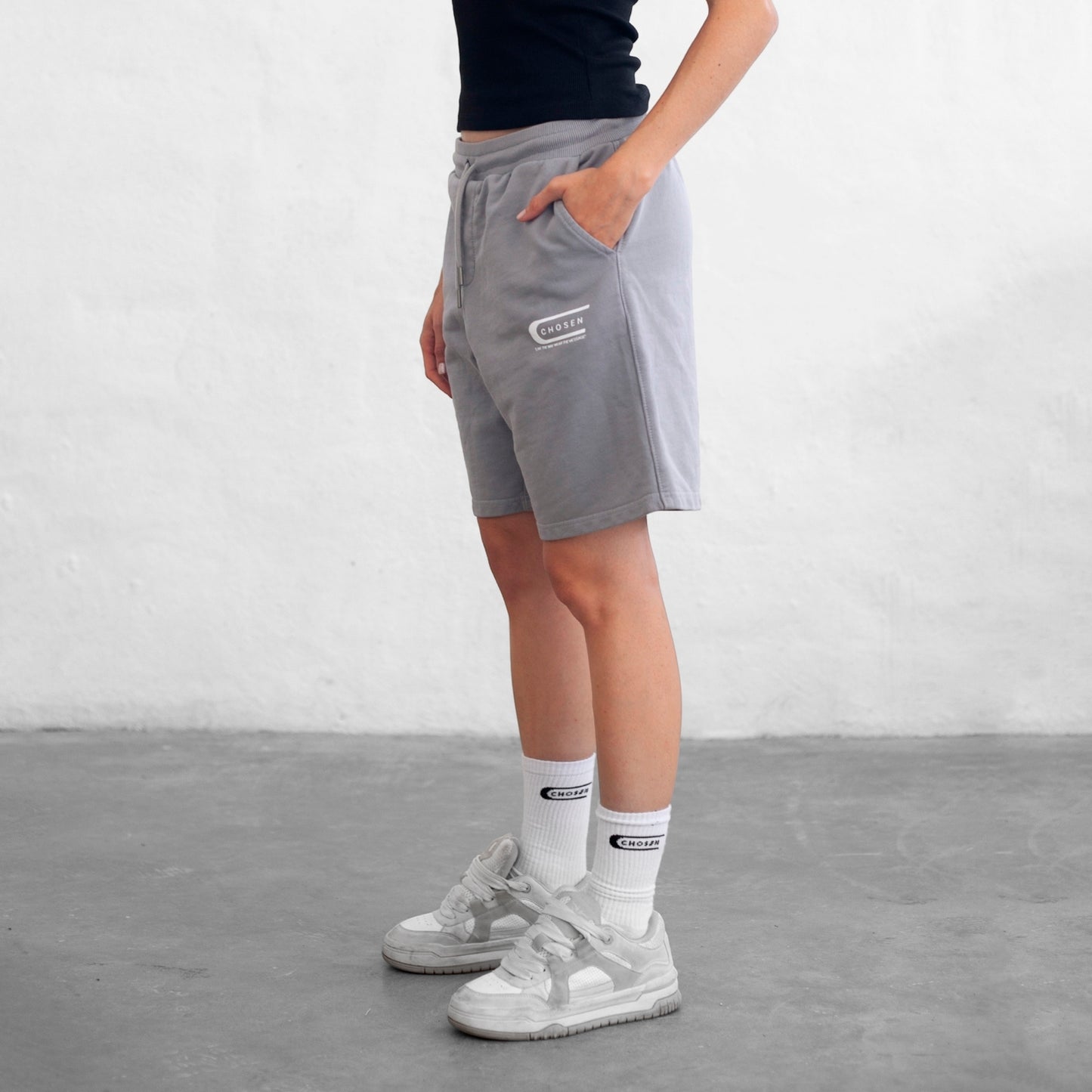 Short Gray Unisex Chosen