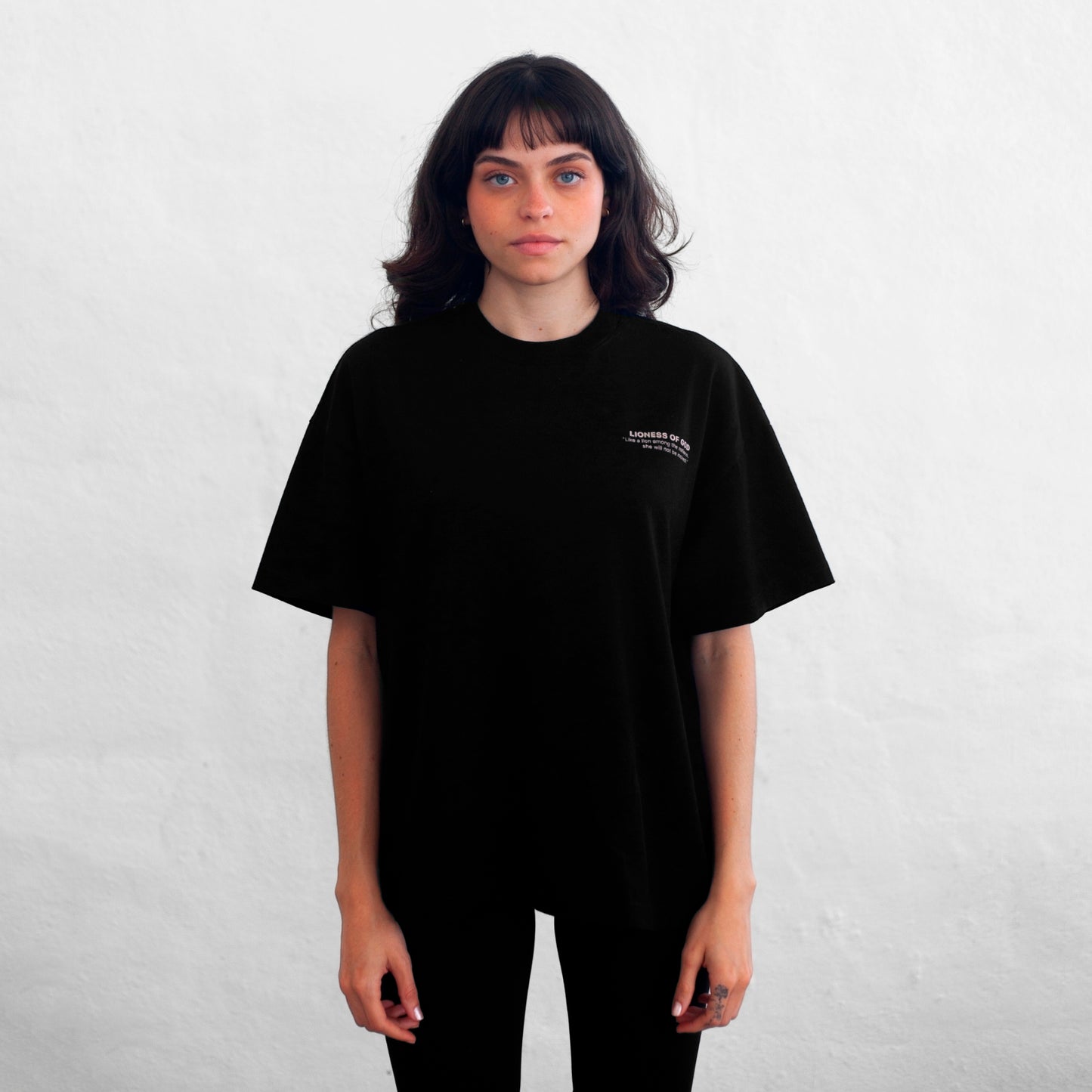 Women's Oversize T-Shirt Black Chosen