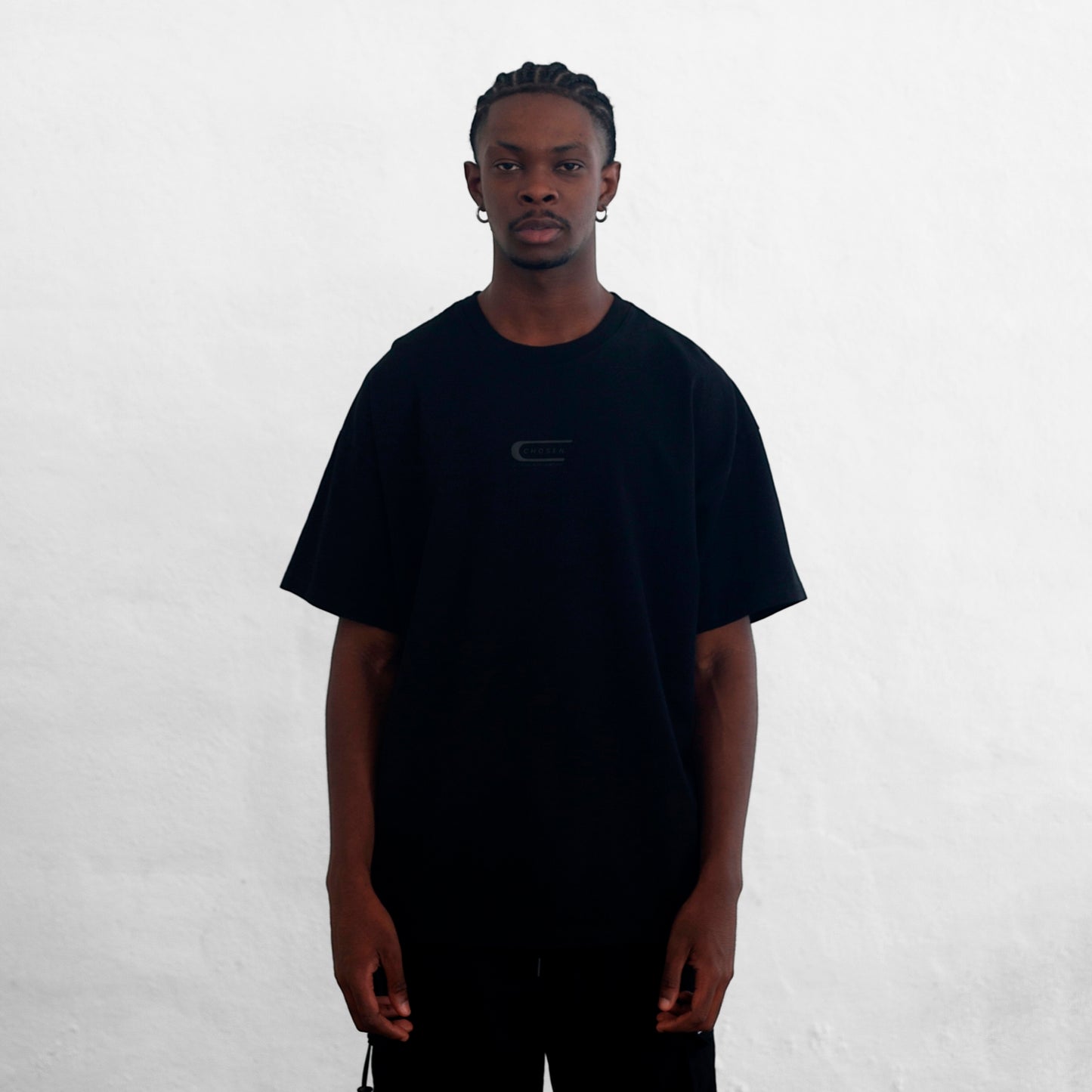 OVERSIZE T-SHIRT BLACK 250G CHOSEN