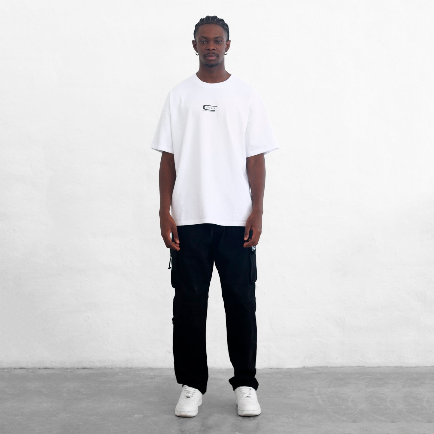 Oversize T-Shirt White 250G Chosen Club