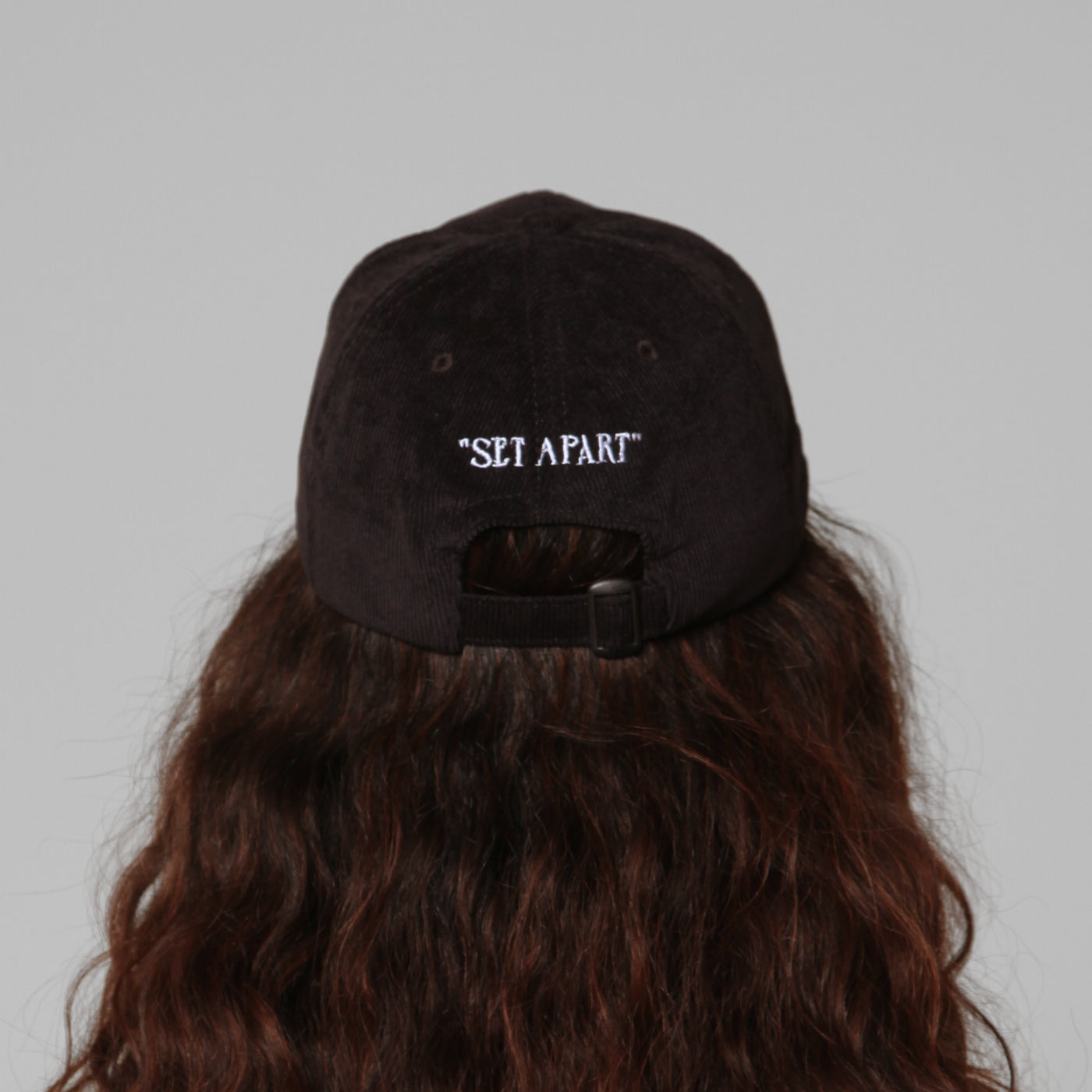 Black Corduroy Cap Chosen