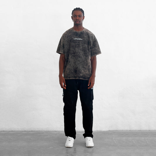 OVERSIZE T-SHIRT ACID WASH 250G WARRIOR
