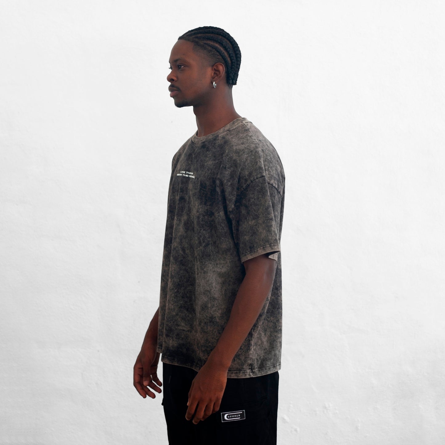 OVERSIZE T-SHIRT ACID WASH 250G WARRIOR