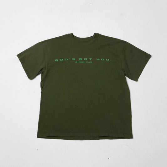 Oversize T-Shirt Green 250G