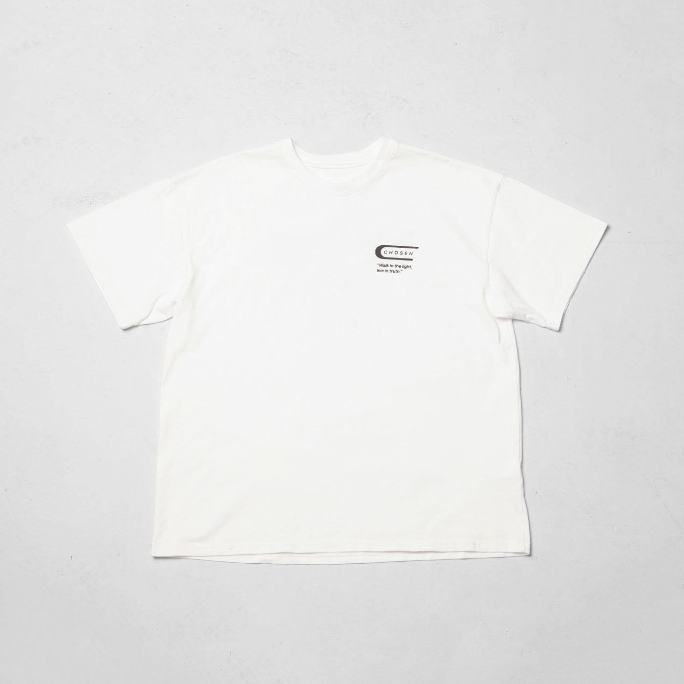 Oversized Women T-Shirt White 250G