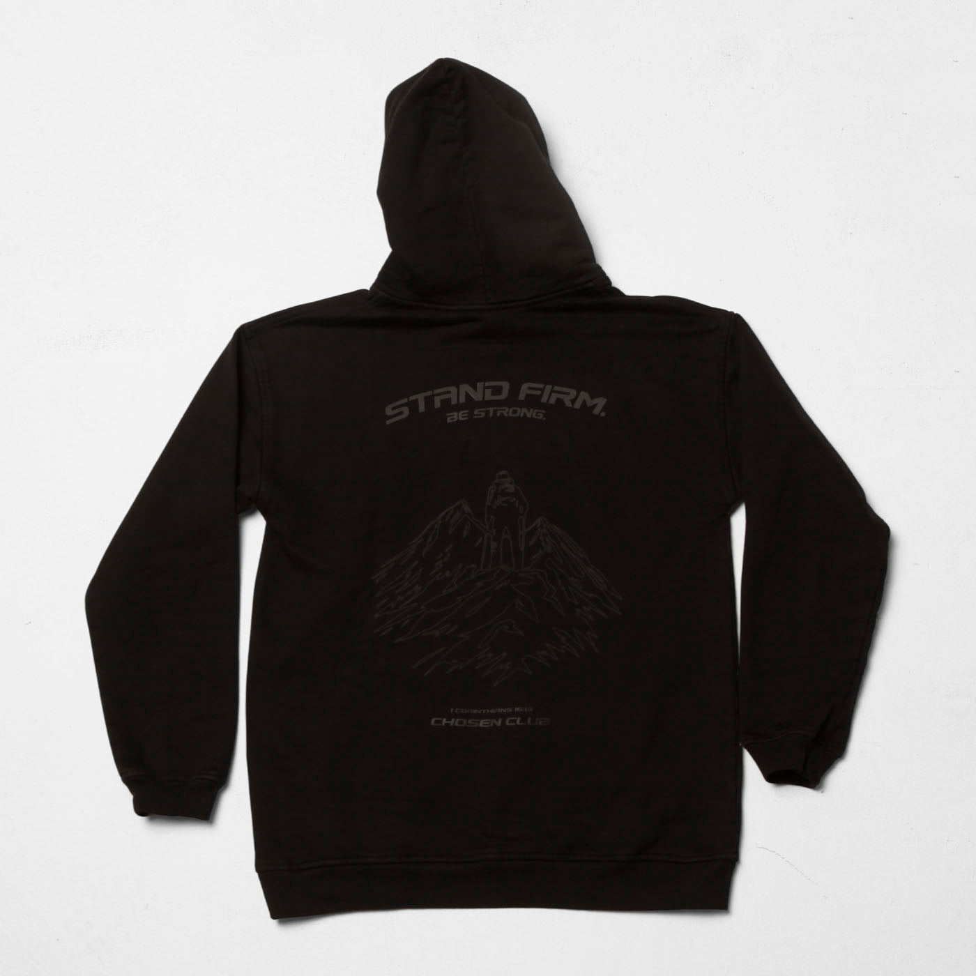 Black Hoodie 375G