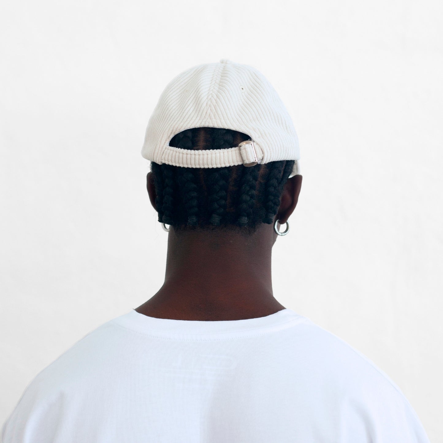 Beige Corduroy Cap Chosen