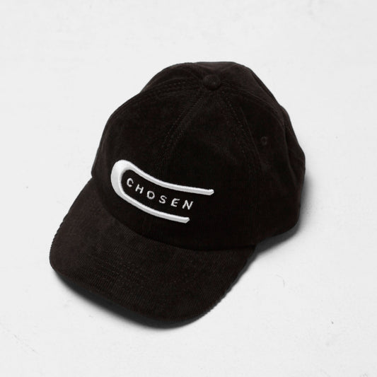 Black Corduroy Cap Chosen