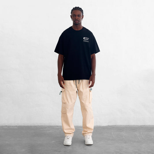 OVERSIZE T-SHIRT BLACK 250G LION