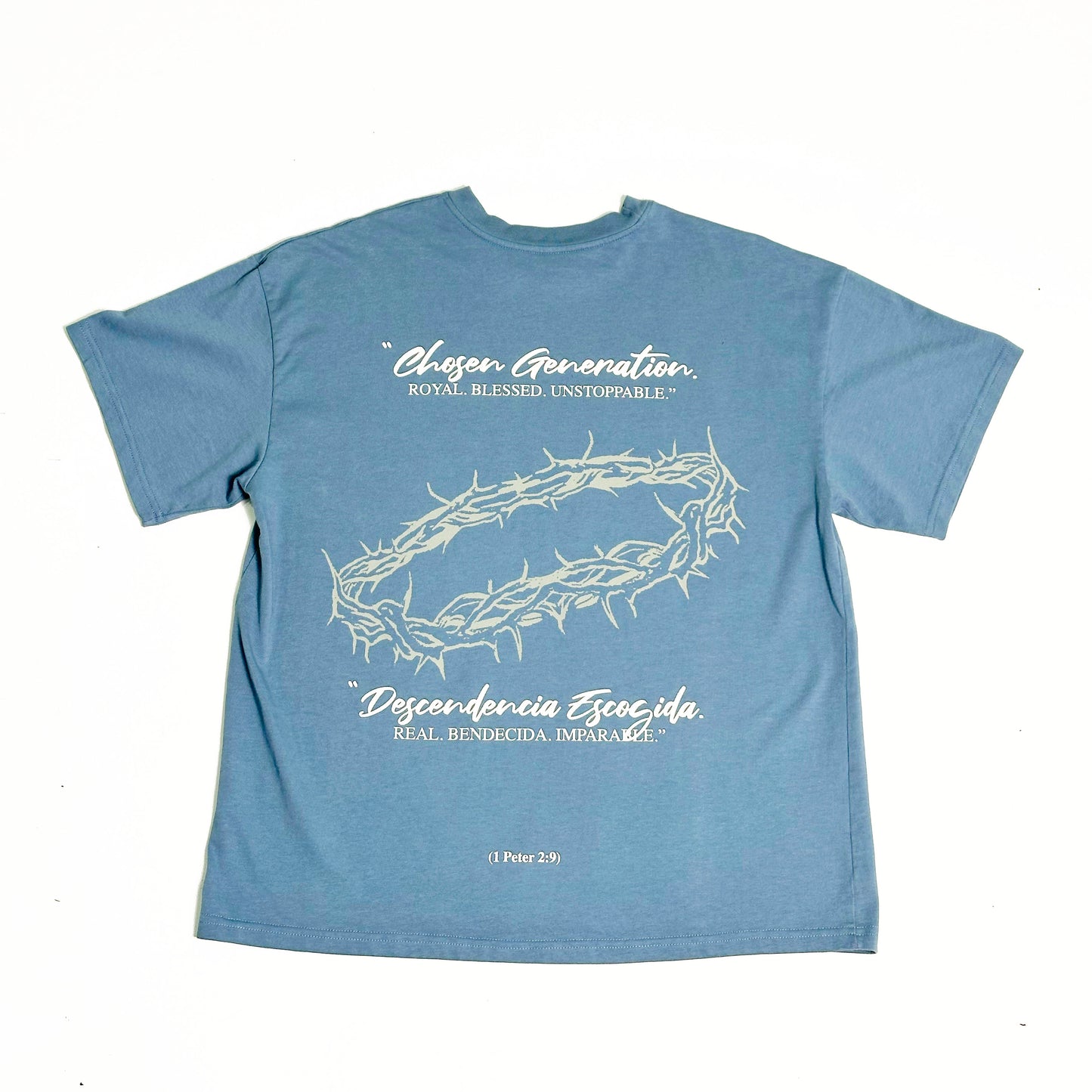 Oversized T-Shirt Blue 250G Generation