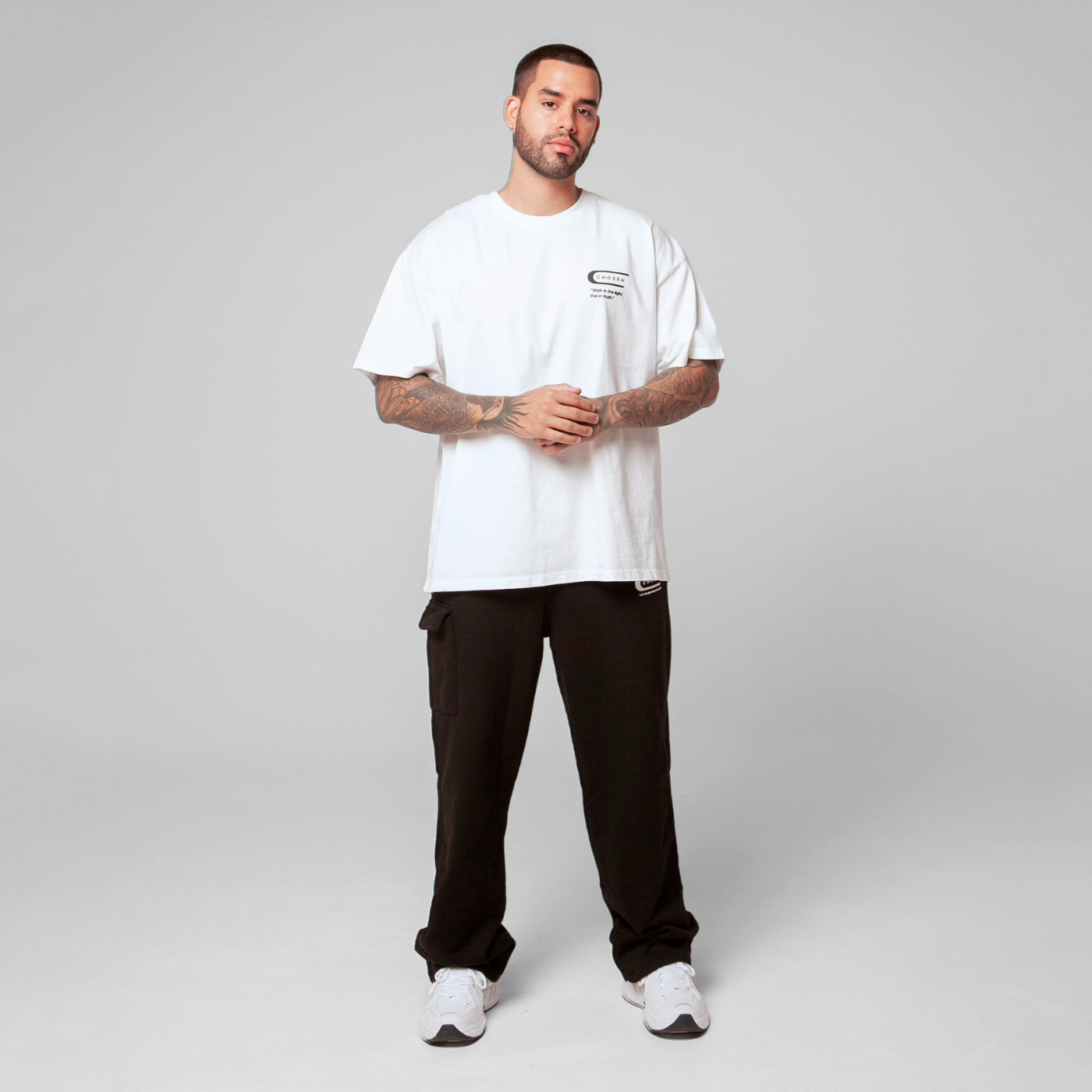 Oversized T-Shirt White 250G