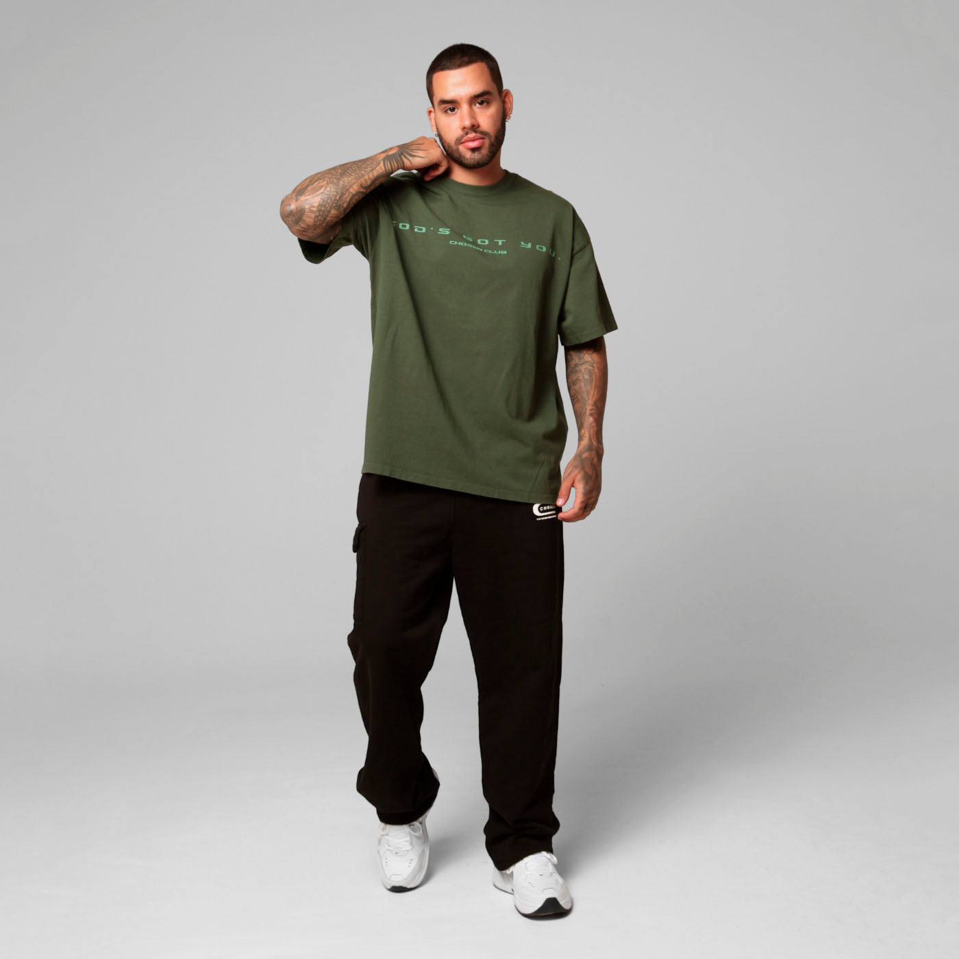 Oversize T-Shirt Green 250G