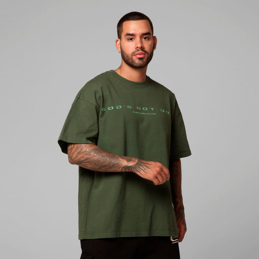 Oversize T-Shirt Green 250G