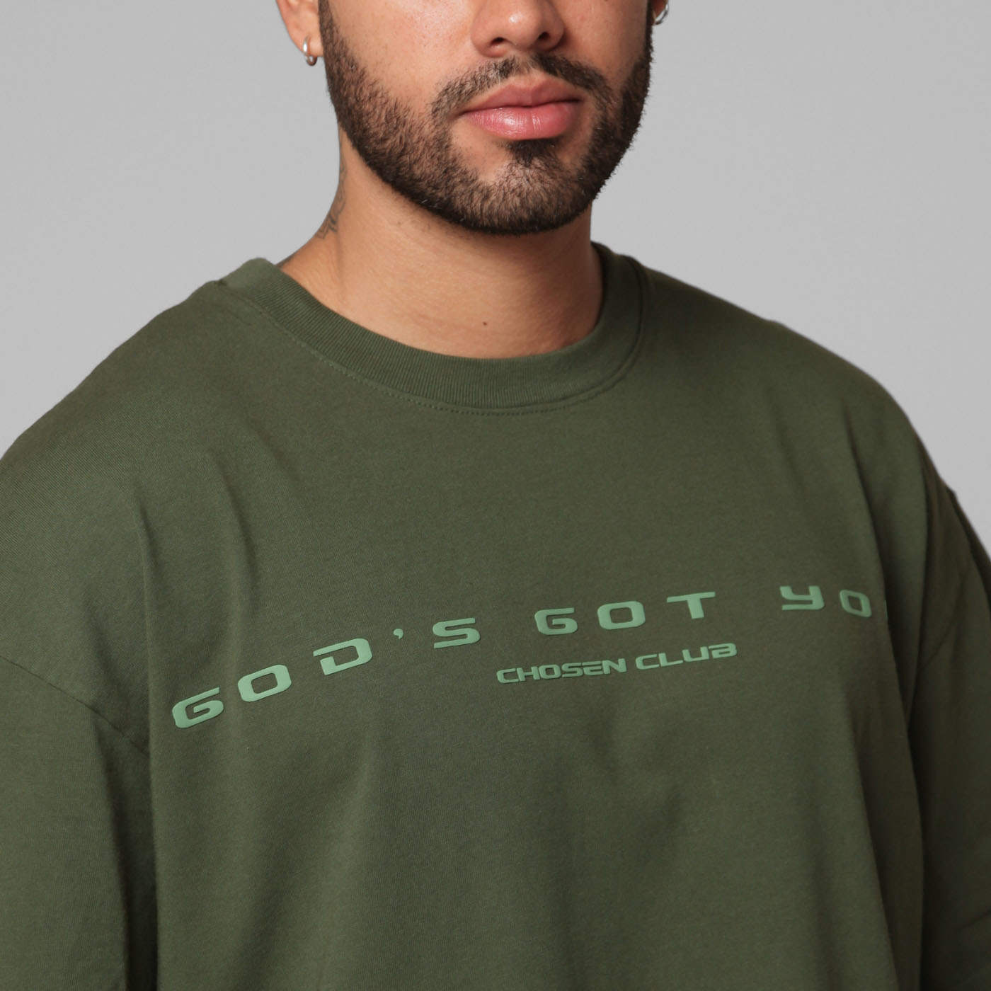 Oversize T-Shirt Green 250G