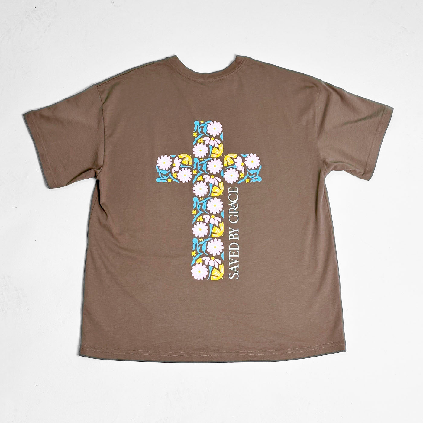 Women Oversized T-Shirt Coffe 250G Saved