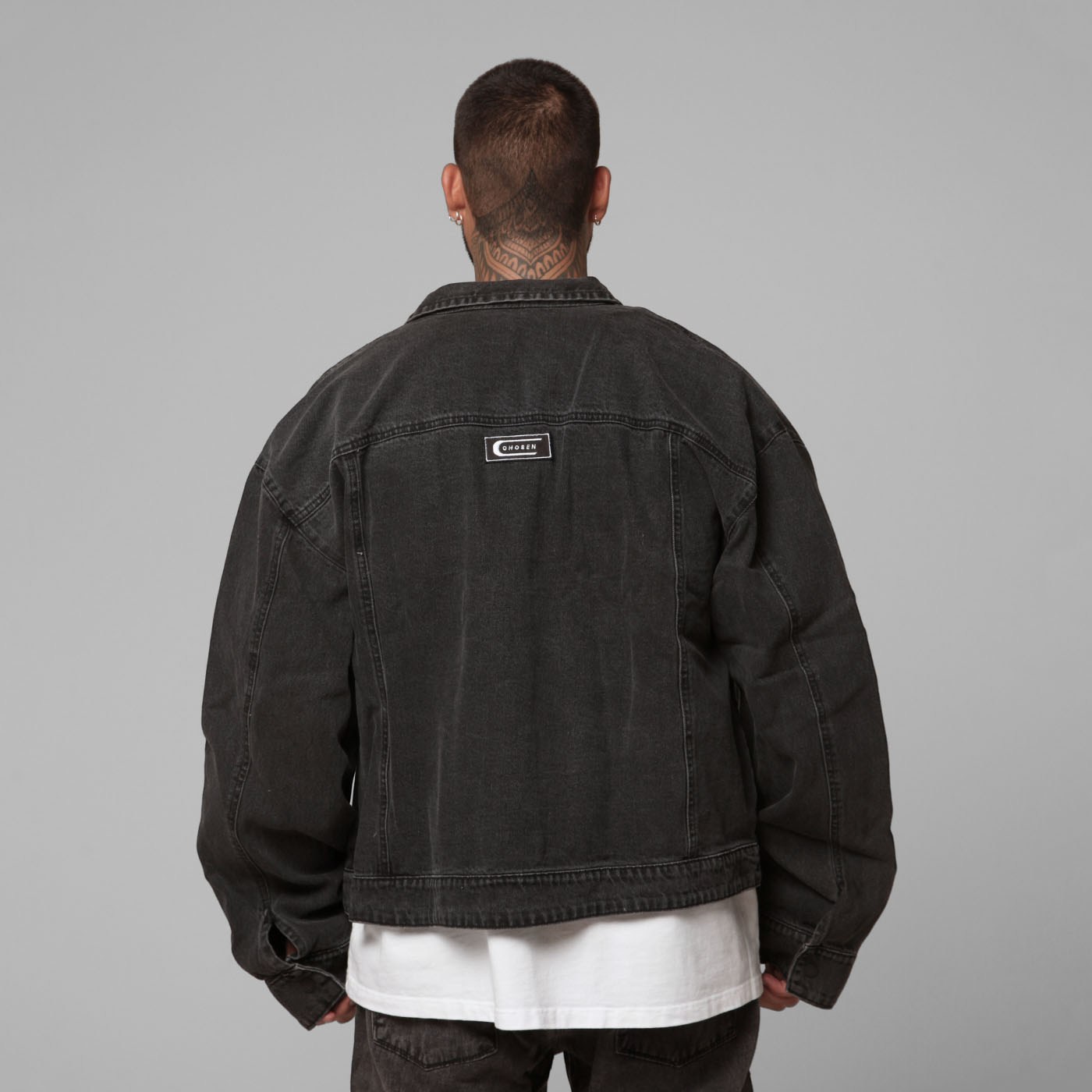 Oversized Boxy Fit Denim Jacket