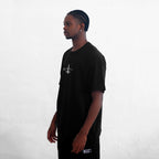 Oversized T-Shirt Black 250G Warrior
