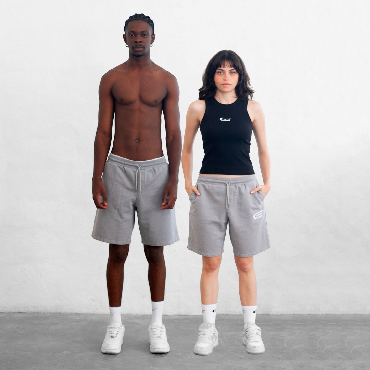 Short Gray Unisex Chosen