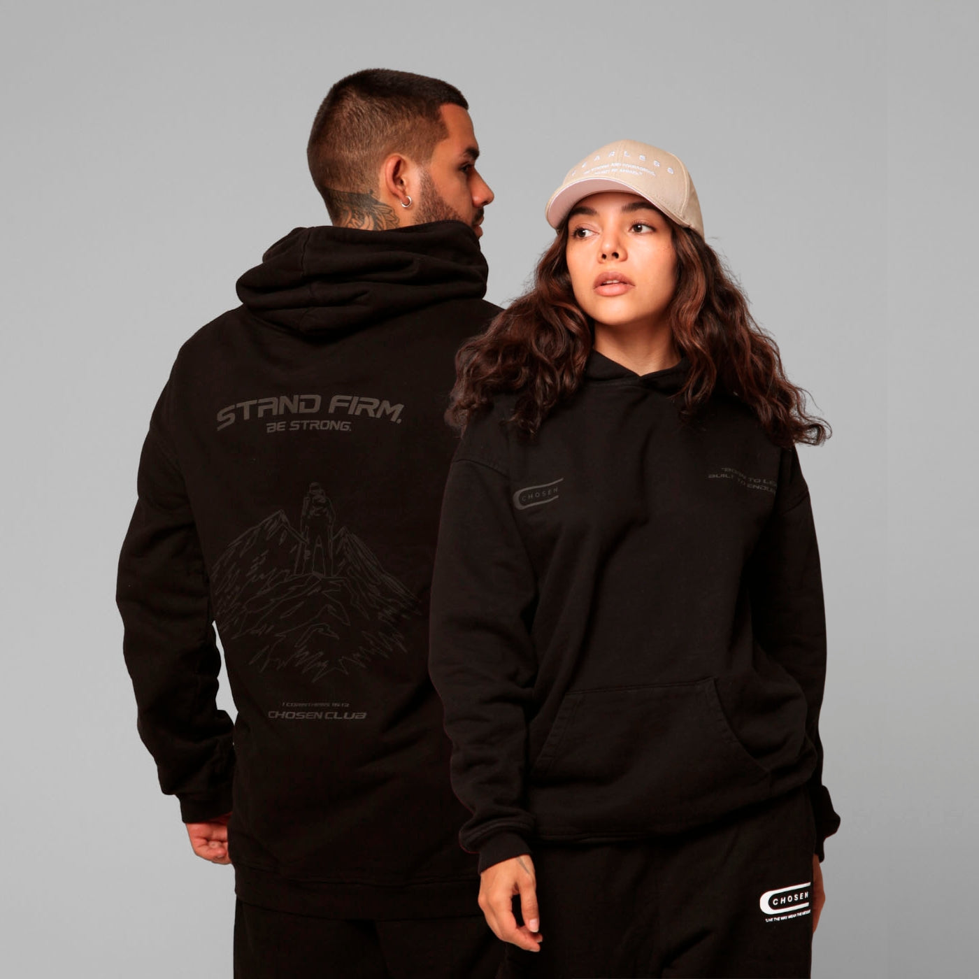 Black Hoodie 375G