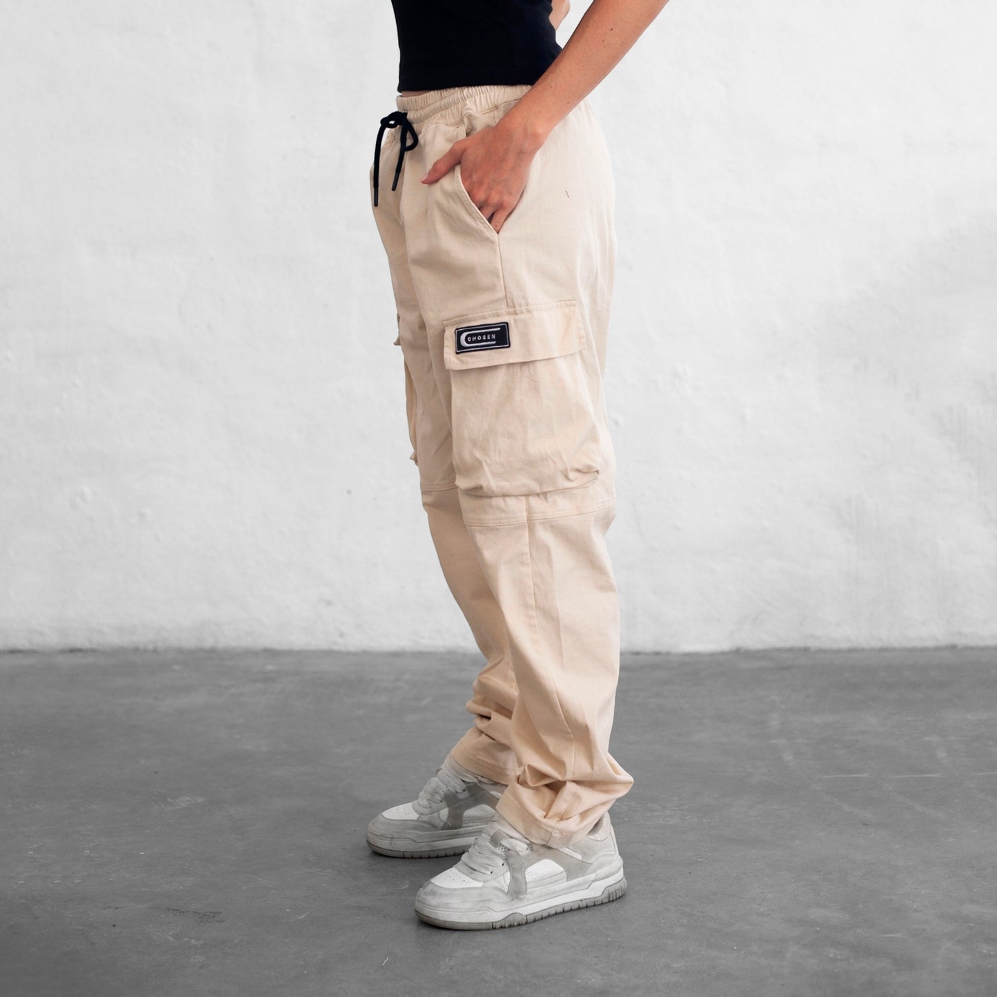 Cargo Pant Unisex Beige Chosen