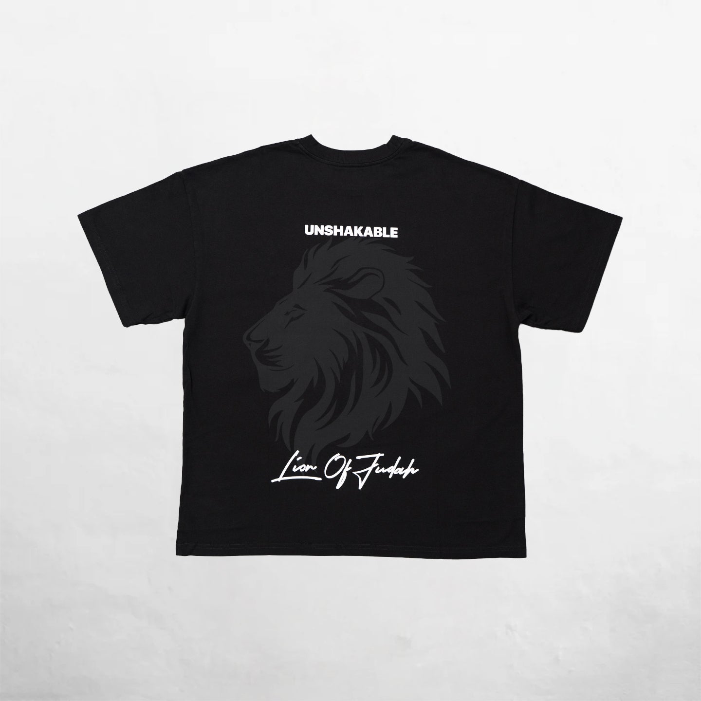Oversize T-Shirt Black 250G Lion