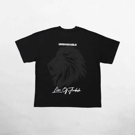 Oversize T-Shirt Black 250G Lion