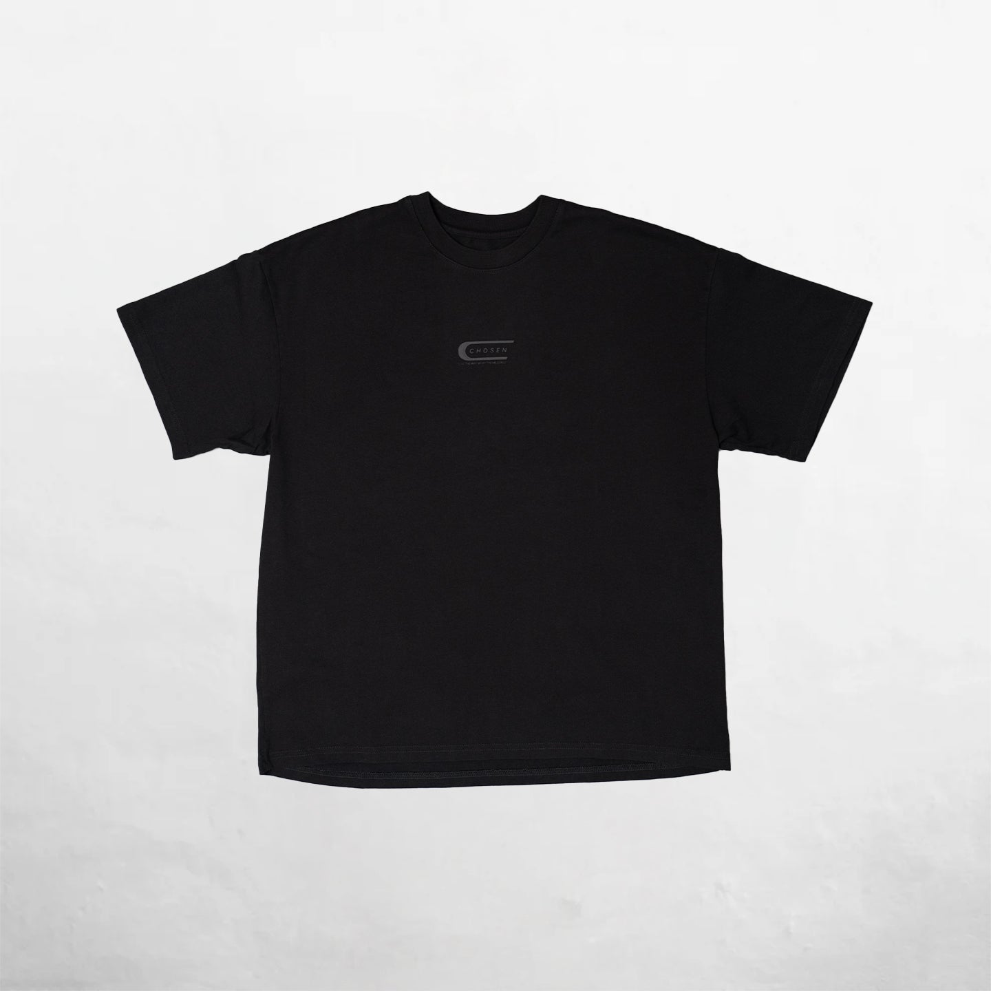 Oversize T-Shirt Black 250G Chosen Club
