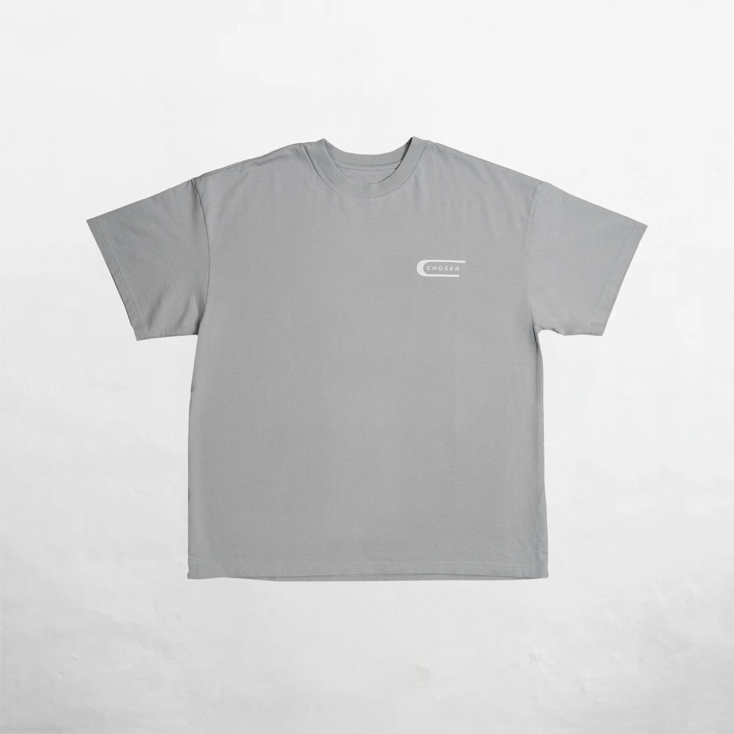 Oversize T-Shirt Grey 250G Hand