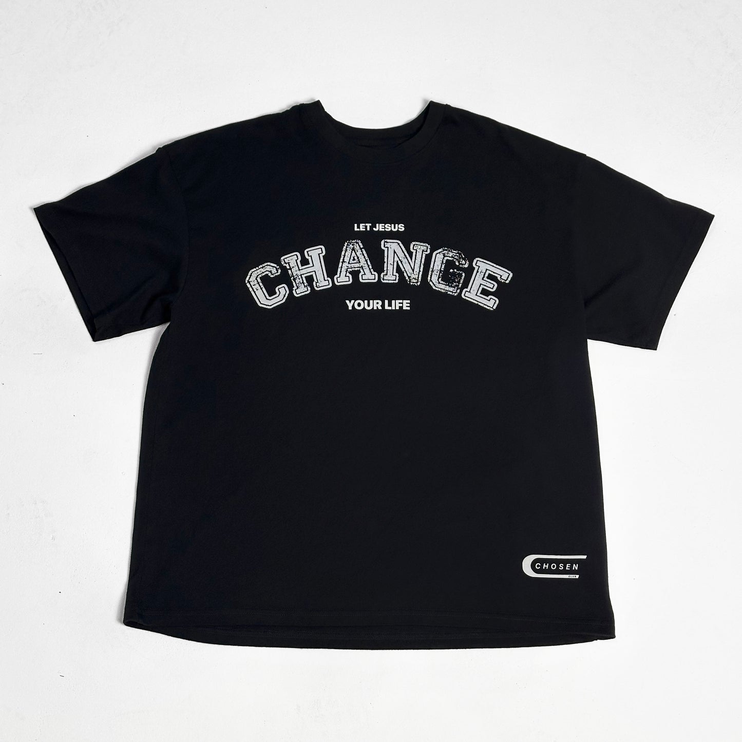Oversized T-Shirt Black 250G Change