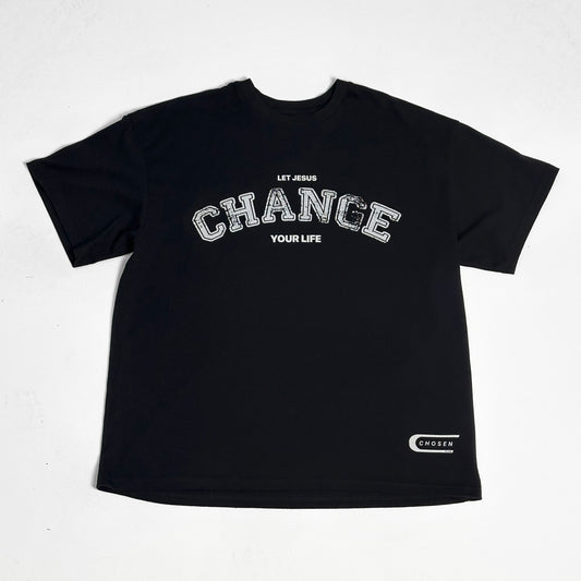 Oversized T-Shirt Black 250G Change