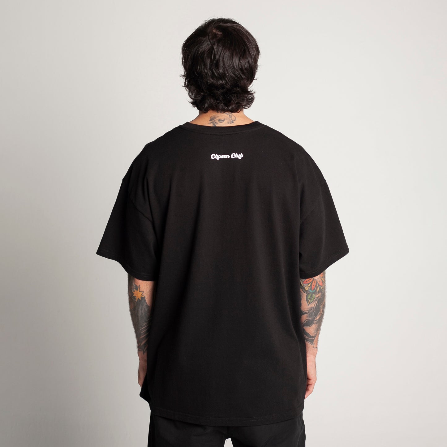 Oversized T-Shirt Black 250G Became Flesh