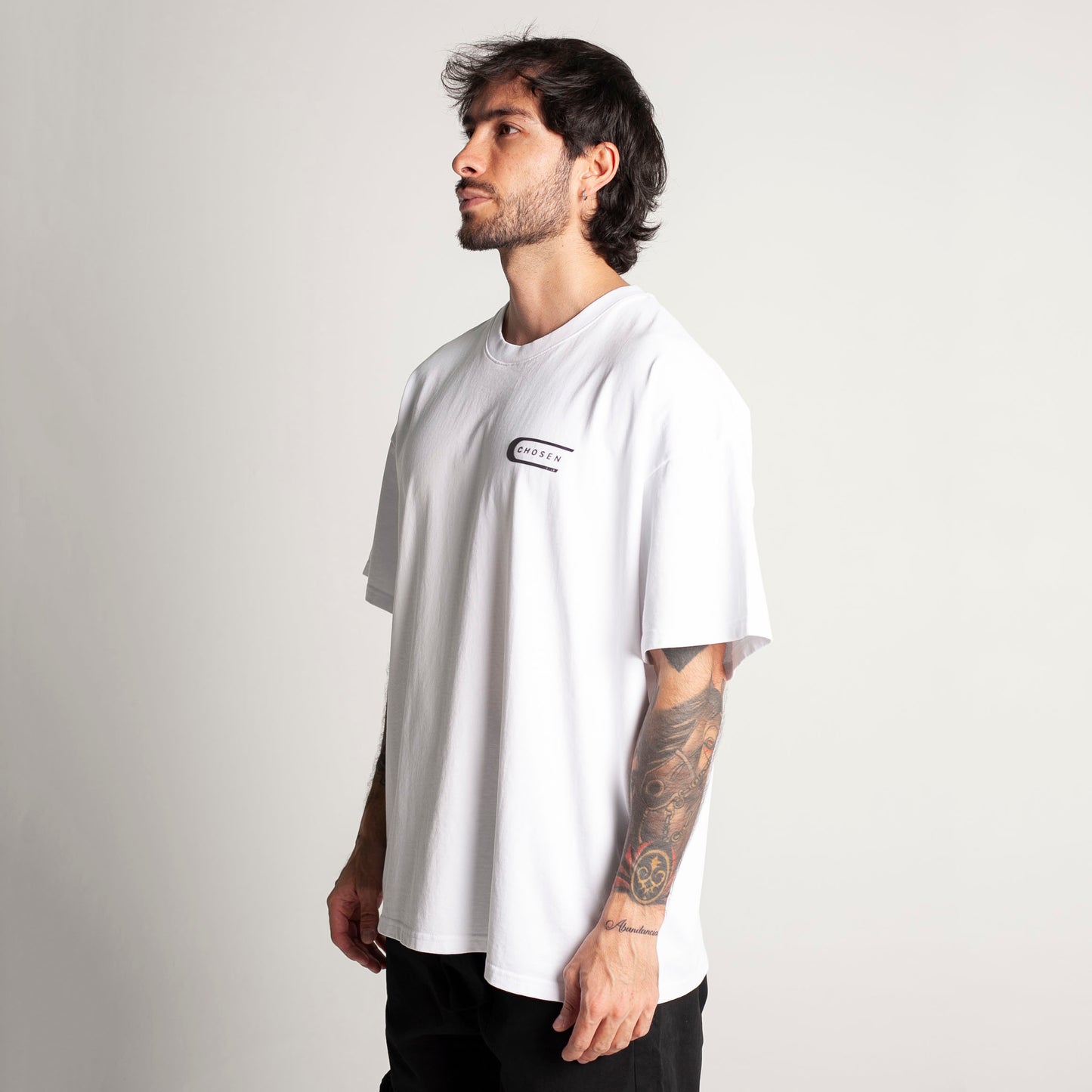 Oversized T-Shirt White 250G Belong to Jesus